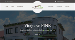 Desktop Screenshot of finerestaurant.sk