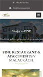 Mobile Screenshot of finerestaurant.sk
